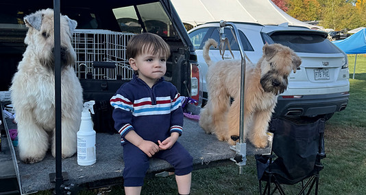 Zach avec Gemma et Holly